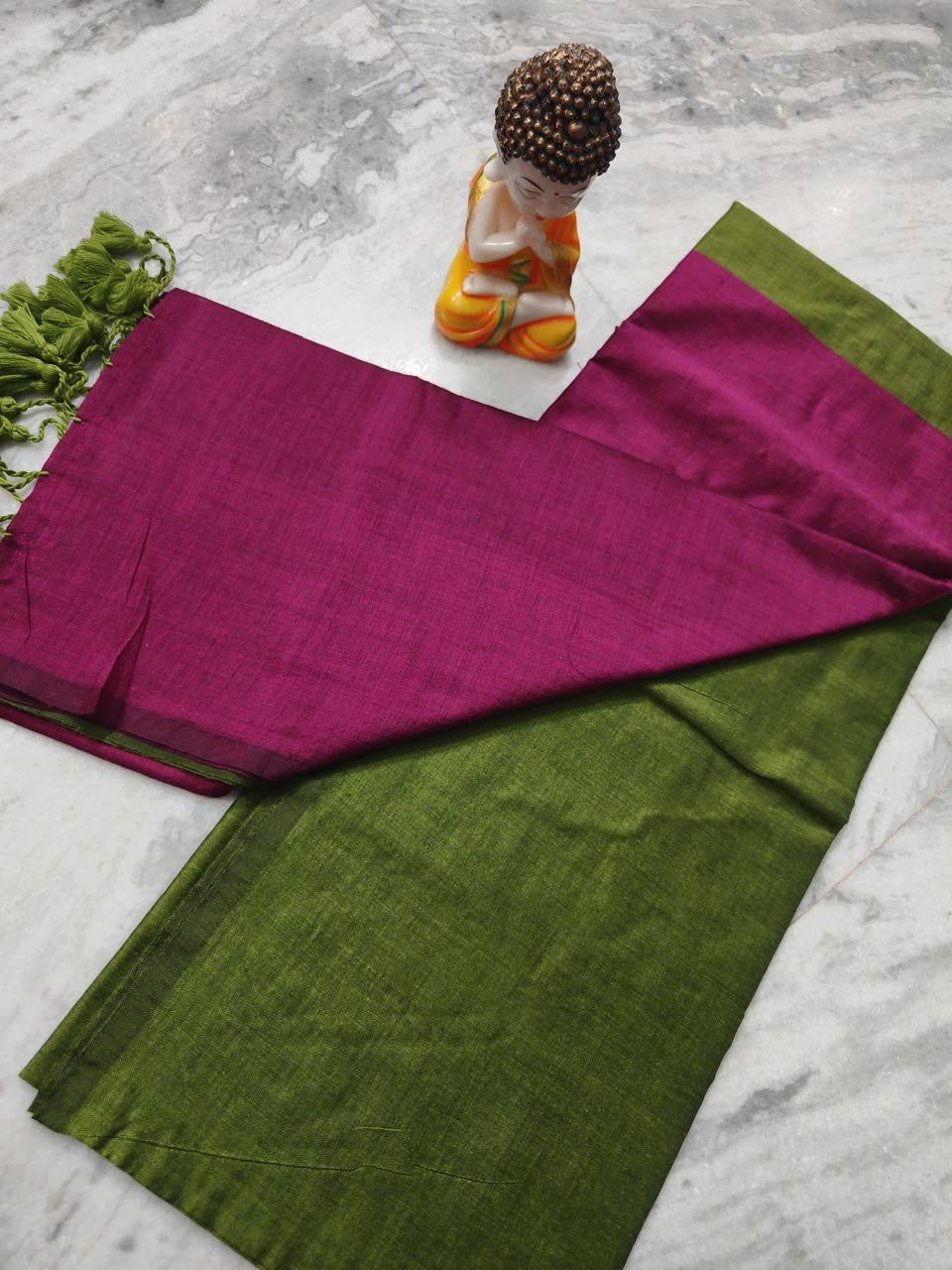 Khadi cotton saree