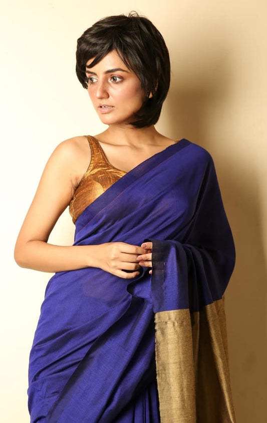 Khadi cotton saree