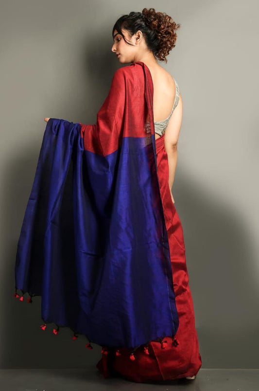 Khadi cotton saree