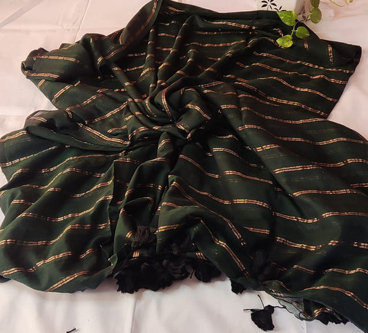 Golden khadi cotton